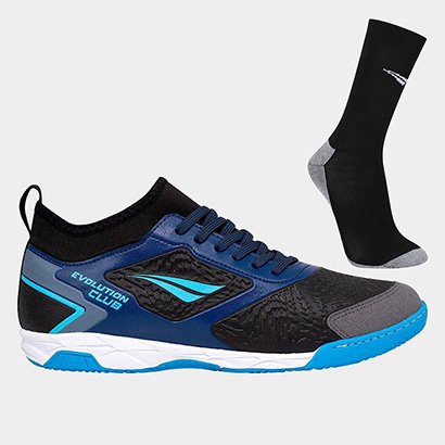 Chuteira Futsal Penalty Evolution Club Locker Y+Meia - Unissex