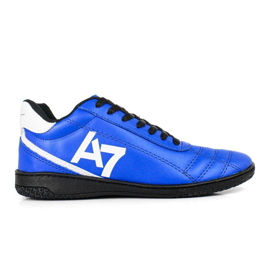 Chuteira Futsal Profissional Reforçada Azul