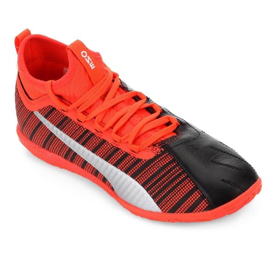 Chuteira Futsal Puma One 5.3 IT Bdp - Preto+Vermelho é ruim? Chuteira Futsal Puma One 5.3 IT Bdp - Preto+Vermelho é boa?