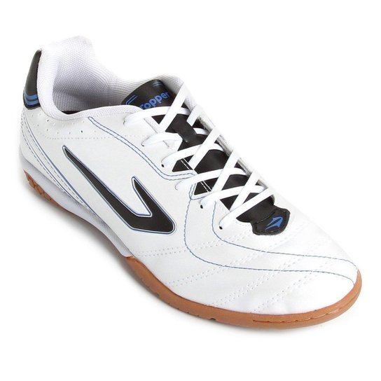 Chuteira Futsal Topper Titanium 6 - Branco+Preto é ruim? Chuteira Futsal Topper Titanium 6 - Branco+Preto é boa?