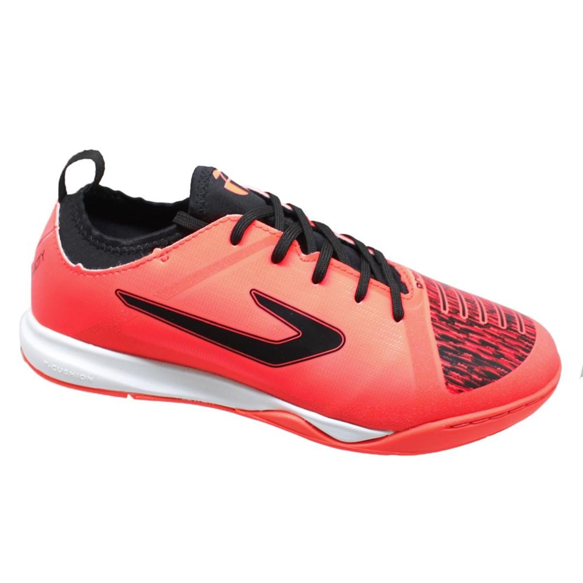 tenis futsal topper laranja