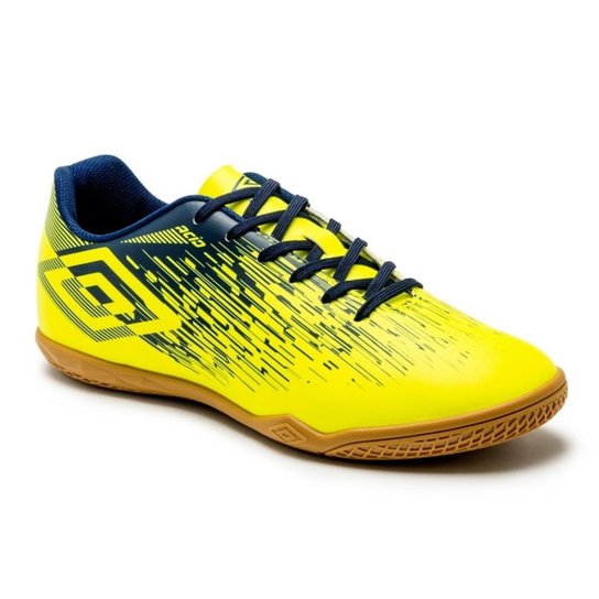 Chuteira Futsal Umbro Acid II Marinho+Amarelo Netshoes