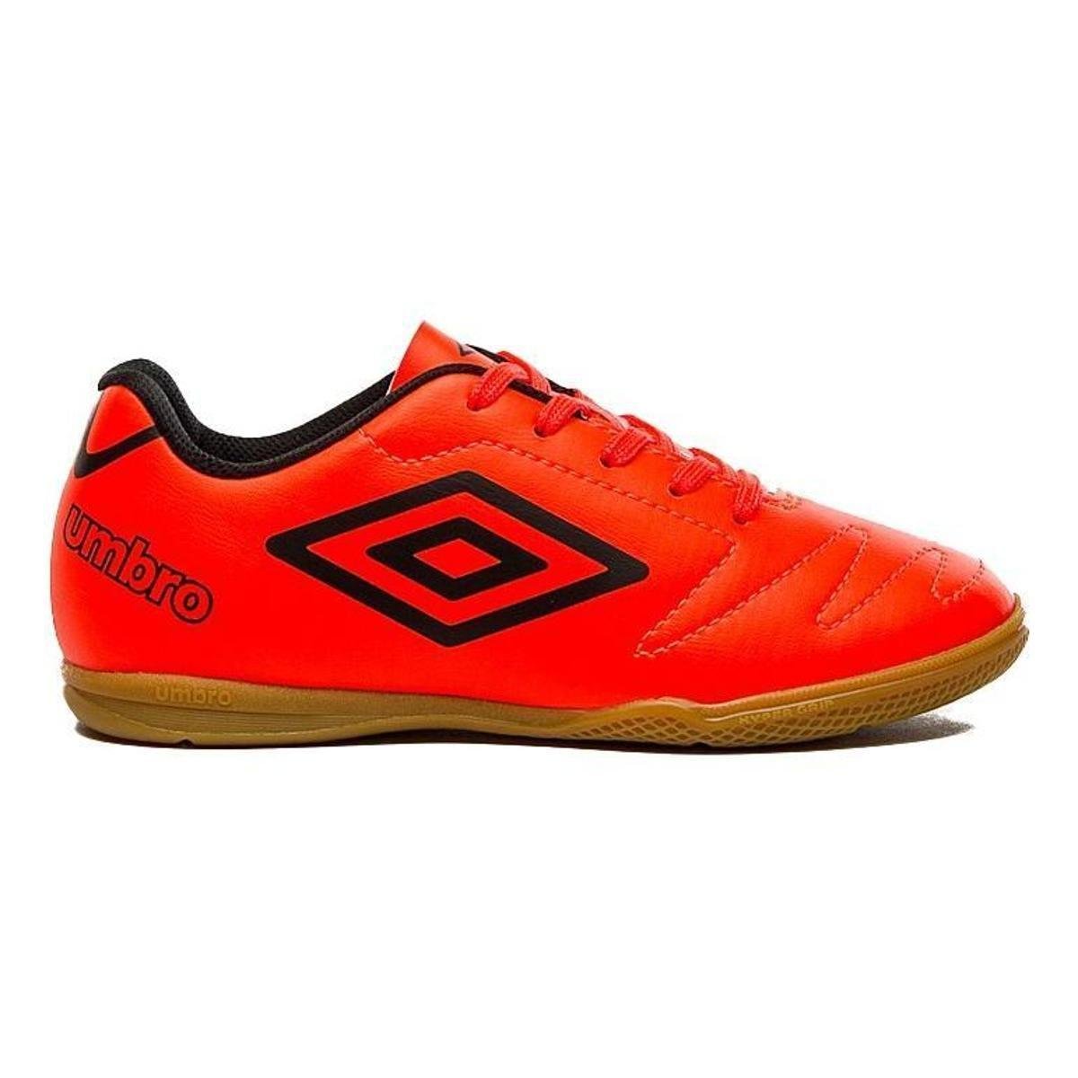 Chuteira Futsal Umbro Class Jr Infantil Laranja Netshoes