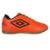 Chuteira Futsal Umbro Class 2.2 Jr Infantil - Salmão+Preto