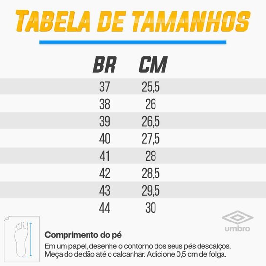 Chuteira Futsal Umbro Neo Striker Unissex