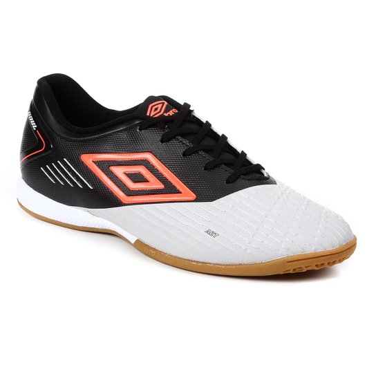 Chuteira Futsal Umbro Soul II Club - Prata+Preto Menor preço em Chuteira Futsal Umbro Soul II Club - Prata+Preto