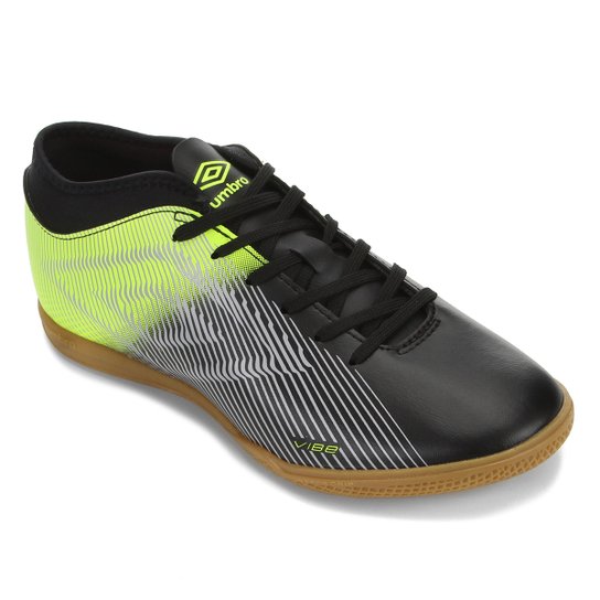 Chuteira Futsal Vibe II Umbro - Preto+Prata Menor preço em Chuteira Futsal Vibe II Umbro - Preto+Prata