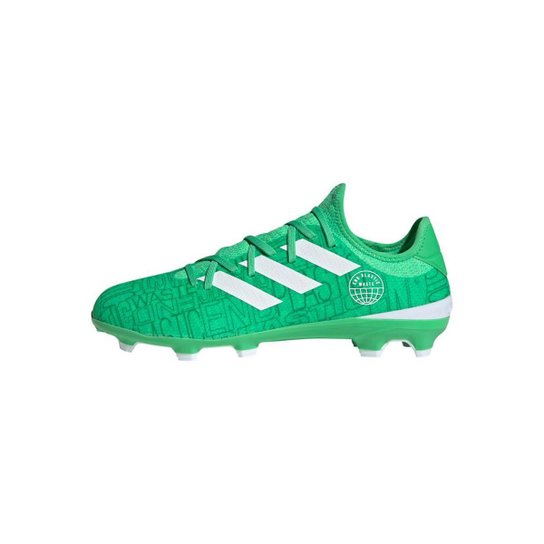 Chuteira Gamemode Knit Campo Adidas - Verde claro Menor preço em Chuteira Gamemode Knit Campo Adidas - Verde claro