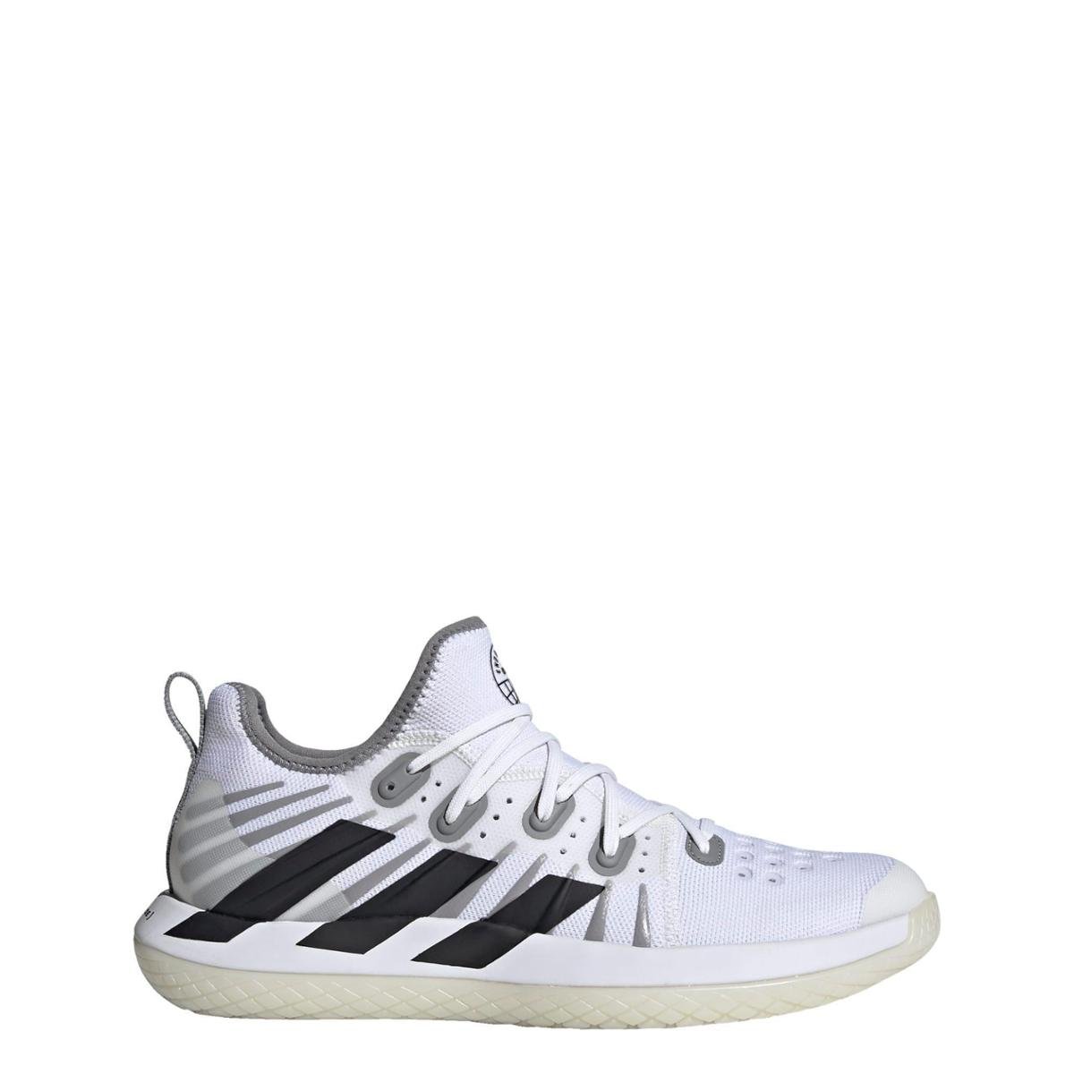 Chuteira Handebol Stabil Next Gen-Branco Adidas - Branco+Preto