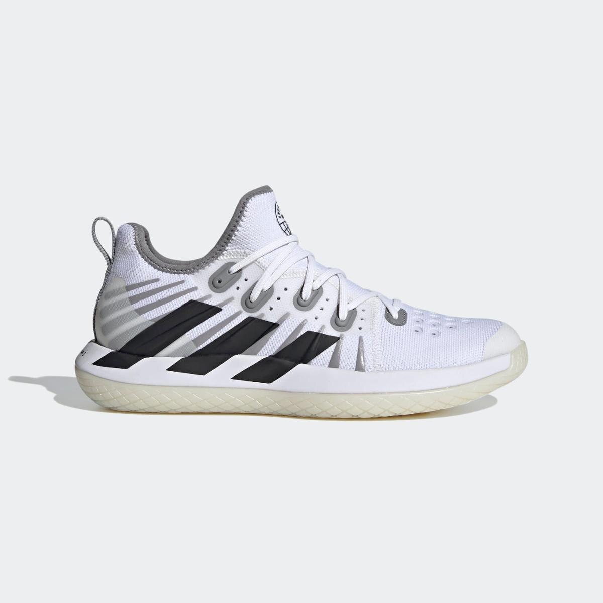 Chuteira Handebol Stabil Next Gen-Branco Adidas - Branco+Preto