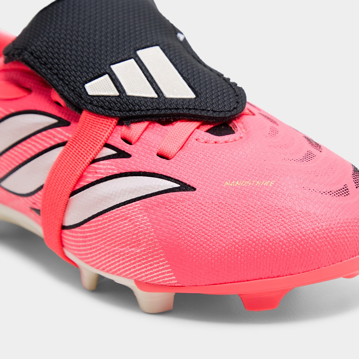Chuteira Infantil Campo Adidas Predator League Língua Dobrável Copa Do Mundo - 6