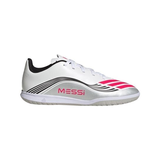 Chuteira infantil Futsal Adidas F50 Messi Club Indoor
