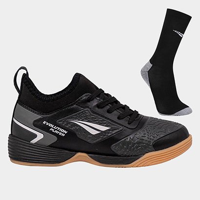 Chuteira Infantil Futsal Penalty Evolution Player Locker Y+Meia - Unissex