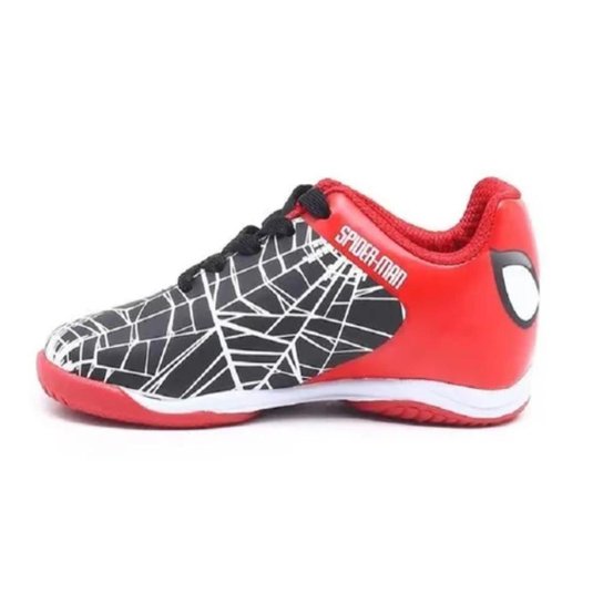 Chuteira Infantil Masculina Futsal Marvel Dray - 4060 - Preto+Vermelho Menor preço em Chuteira Infantil Masculina Futsal Marvel Dray - 4060 - Preto+Vermelho
