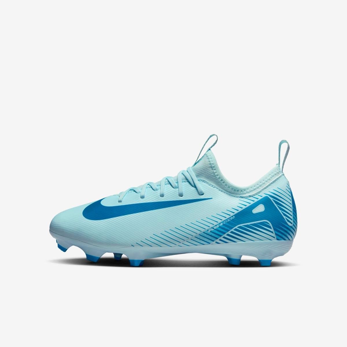 Chuteira Infantil Nike Zoom Vapor 16 Academy Júnior Campo - Azul
