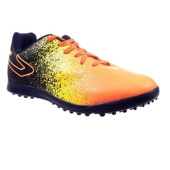 CHUTEIRA INFANTIL TOPPER STRIKE II SOCIETY - Laranja Menor preço em CHUTEIRA INFANTIL TOPPER STRIKE II SOCIETY - Laranja