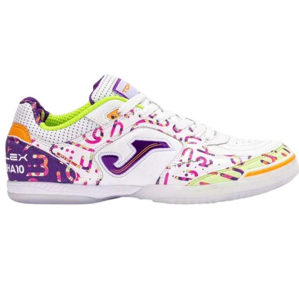 Chuteira Joma Futsal Top Flex Amandinha Branca