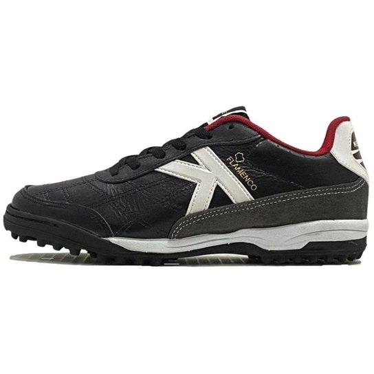 Chuteira Kelme Society Flamenco Tf 4111003 Preto - Preto Menor preço em Chuteira Kelme Society Flamenco Tf 4111003 Preto - Preto