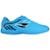 Chuteira Masculina Indoor Dray Topfly Action | Futsal Salão - Azul Piscina+Preto