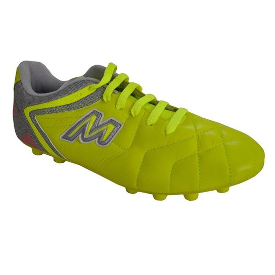 Chuteira Mathaus Futebol de Campo Agile Adulto - Amarelo Menor preço em Chuteira Mathaus Futebol de Campo Agile Adulto - Amarelo