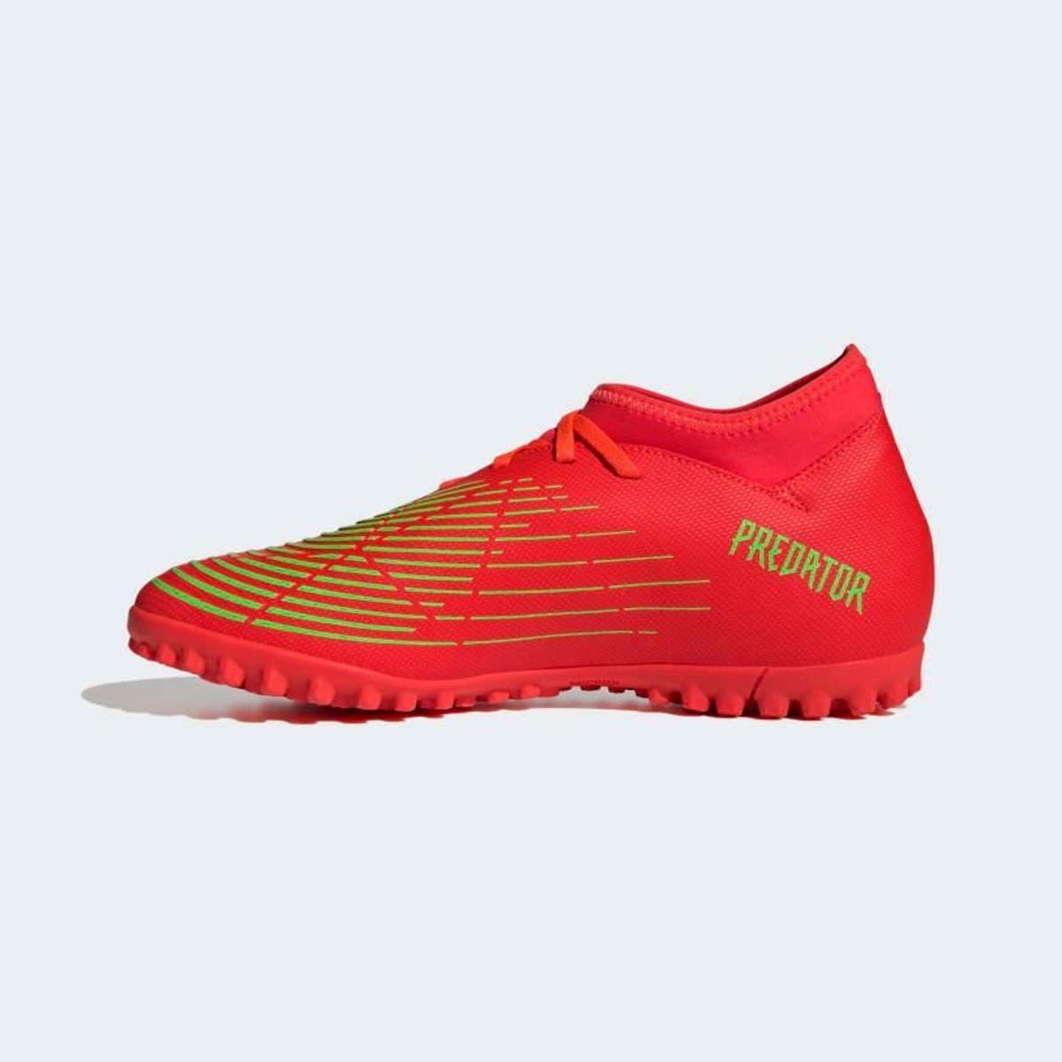 Chuteira Meia Predator Edge.4 Society - adidas GV8522 - Laranja