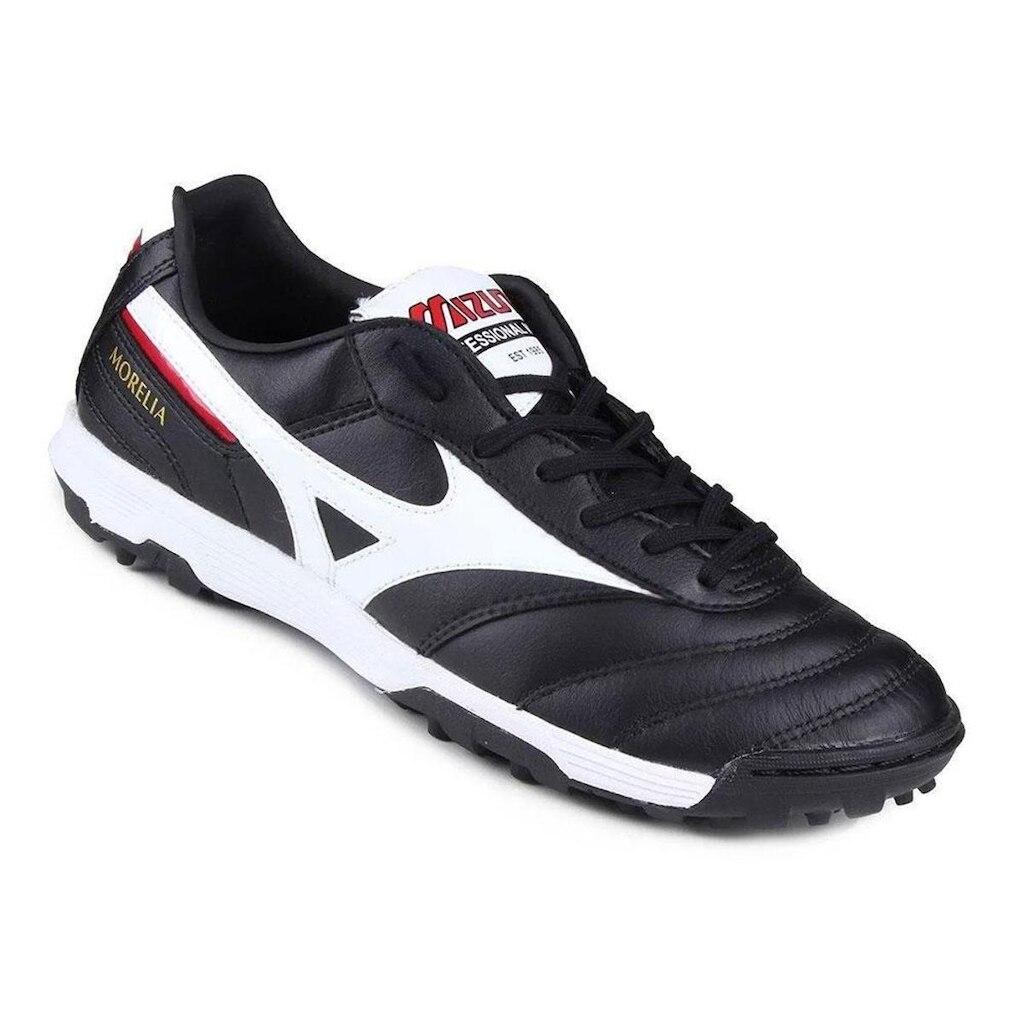 Chuteira Mizuno Morelia II PRO AS Preto/Vermelho Masculino