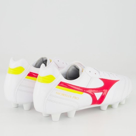 Chuteira Mizuno Morelia II Pro Campo Branca