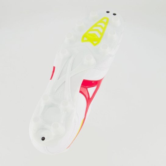 Chuteira Mizuno Morelia II Pro Campo Branca