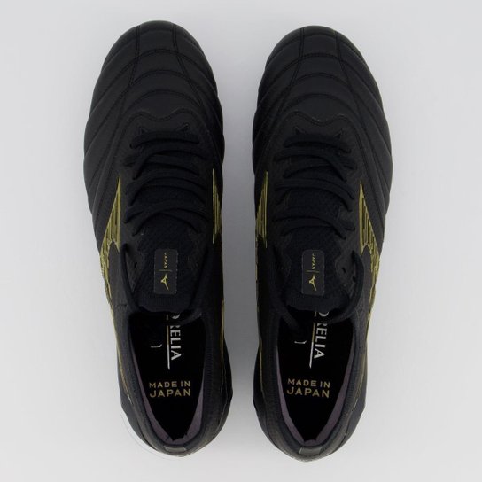 Chuteira Mizuno Morelia Neo IV Beta Japan Campo Preta
