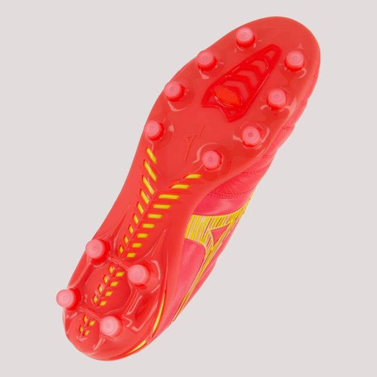 Chuteira Mizuno Morelia Neo IV Japan Campo Vermelha