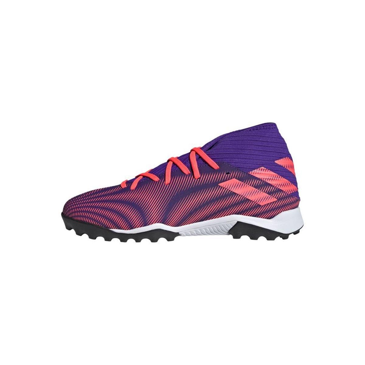 Chuteira Nemeziz .3 Society Adidas - Azul+Rosa | Netshoes