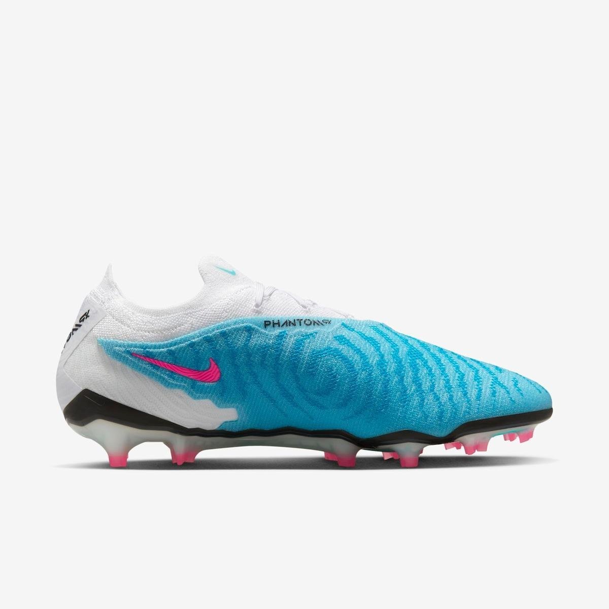 Chuteira Nike Gripknit Phantom GX Elite Campo - Azul | Netshoes