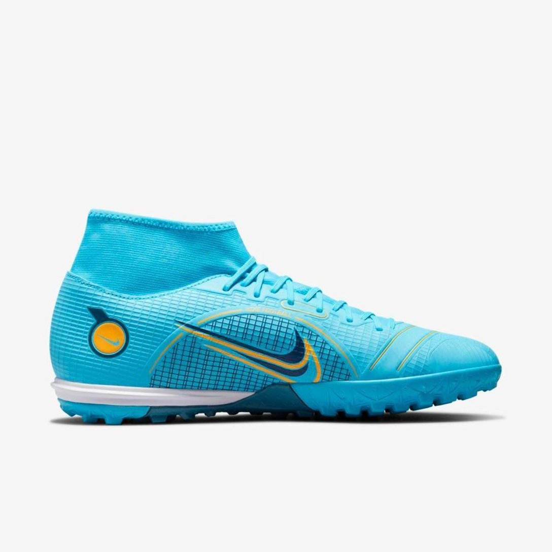 Chuteira Nike Mercurial Superfly 8 Academy Masculina Azul Netshoes