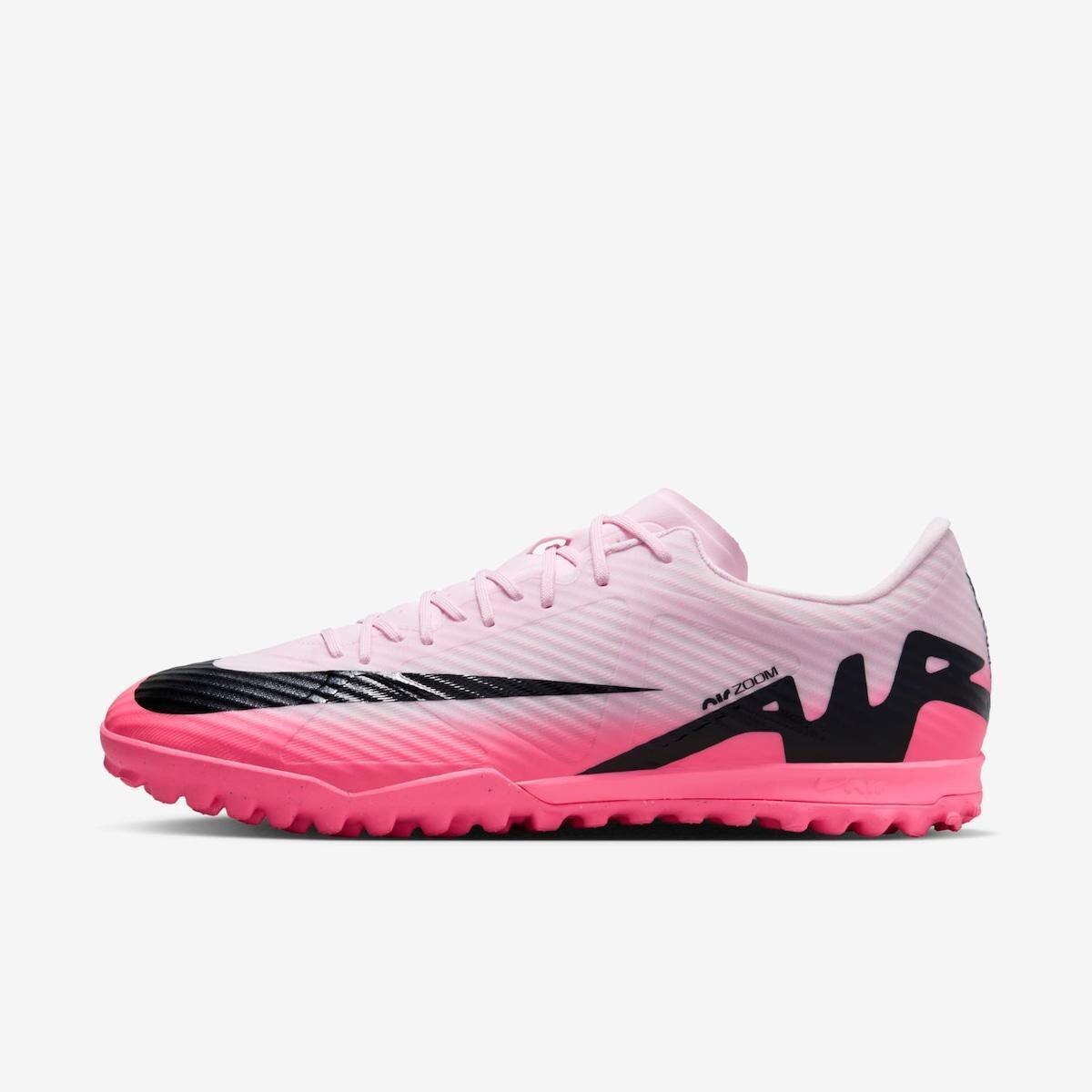 Chuteira Nike Mercurial Vapor 15 Academy Society - Rosa | Netshoes
