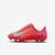 Chuteira Nike Mercurial Vapor 15 Club Infantil Campo - Vermelho+Verde