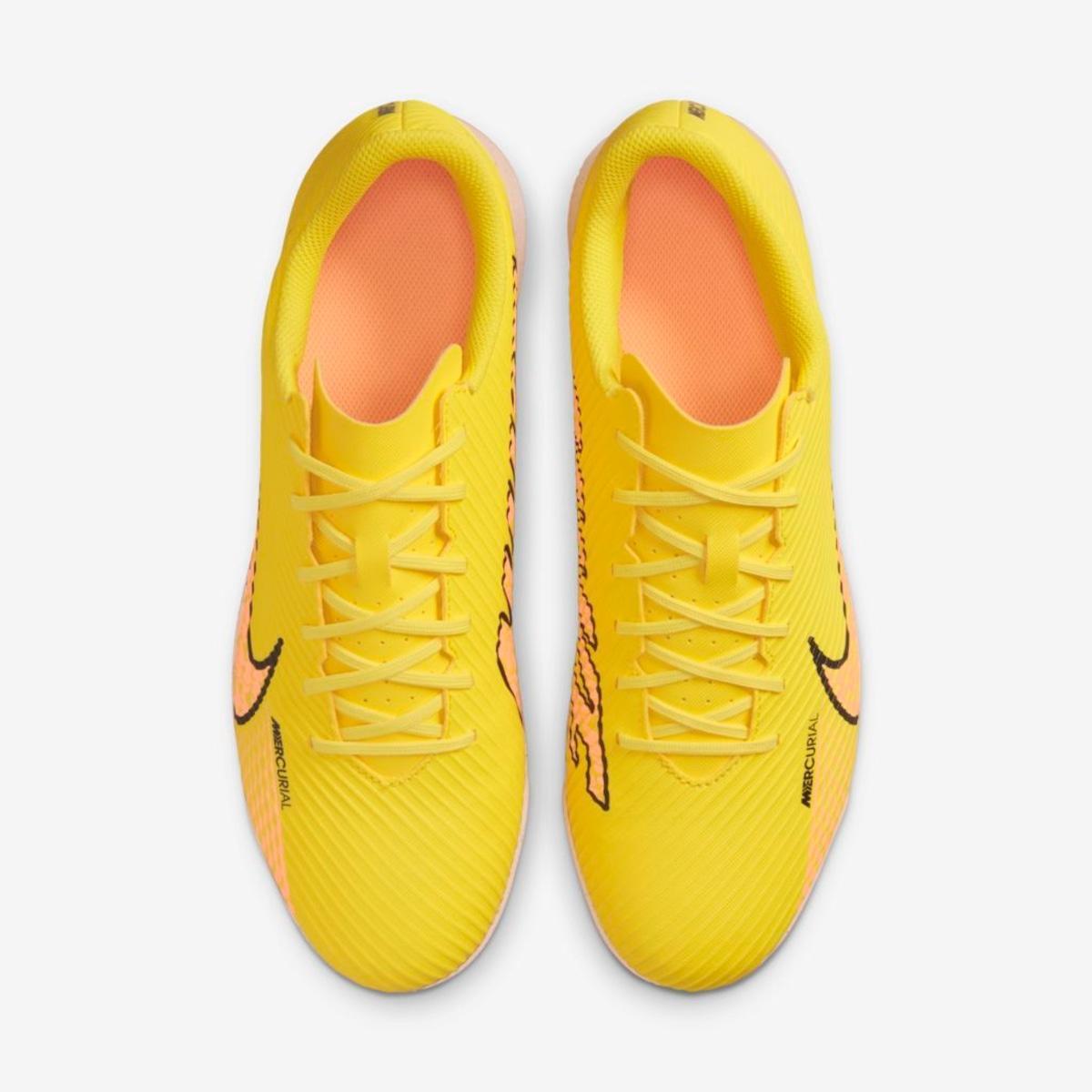 Chuteira Nike Mercurial Vapor 15 Club Society - Amarelo | Netshoes
