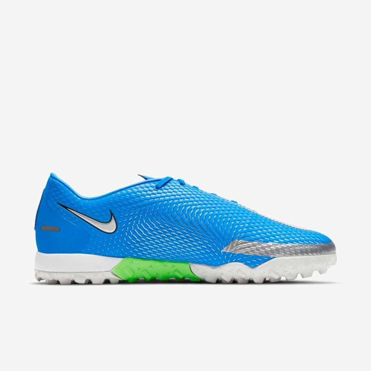 Chuteira Nike Phantom GT Academy Masculina - Azul | Netshoes