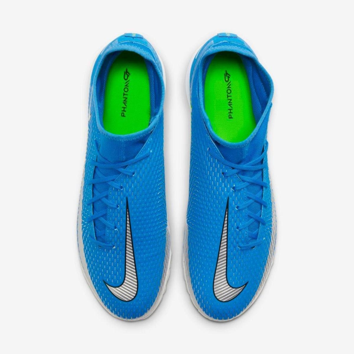 Chuteira Nike Phantom GT Academy Masculina - Azul | Netshoes