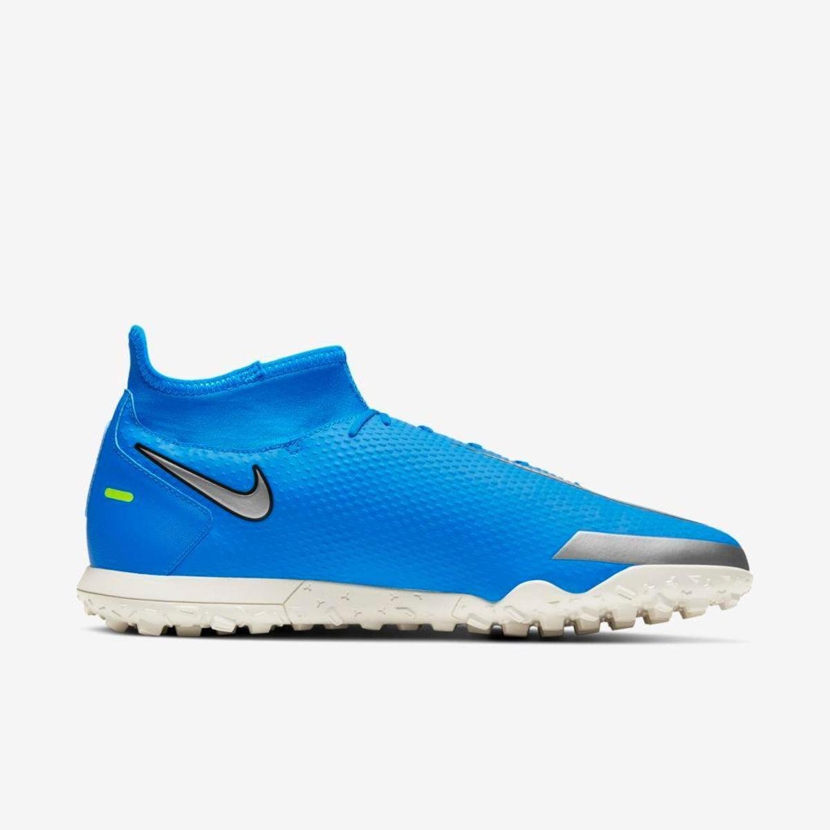 Chuteira Nike Phantom GT Club Masculina - Azul | Netshoes