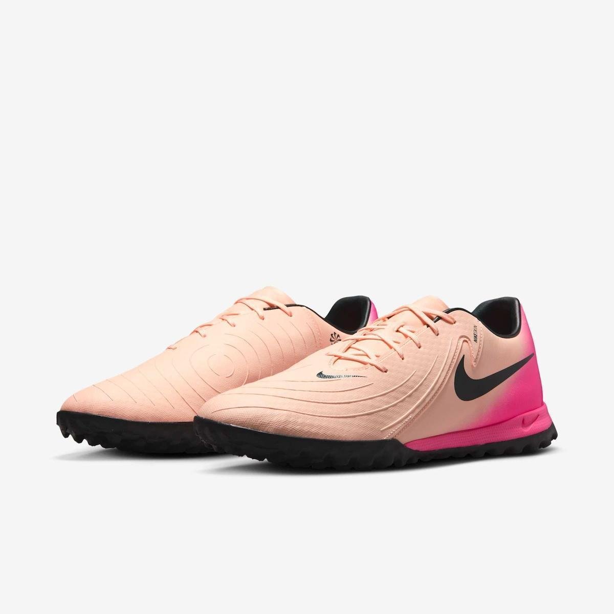 Nike Phantom サッカーシューズ 紫/オレンジ Chuteira Nike Phantom GX II Academy Society - Laranja | Netshoes