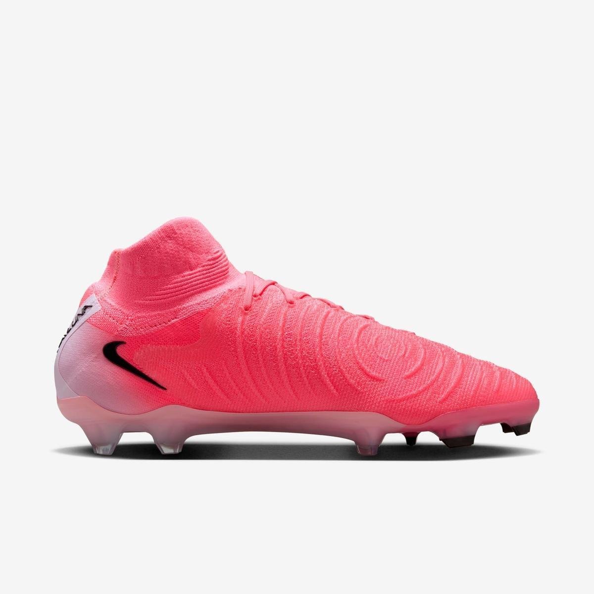 Chuteira Nike Phantom Luna 2 Elite Campo - Rosa+Preto | Netshoes