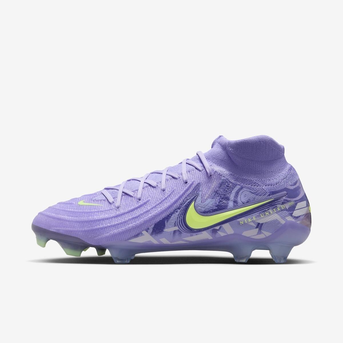 Chuteira Nike Phantom Luna II Elite Campo - Lilás | Netshoes