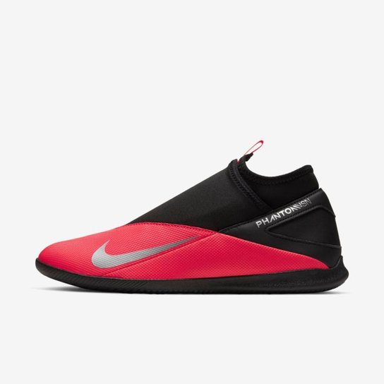 Chuteira Nike Phantom Vision 2 Club Masculina - Vermelho Menor preço em Chuteira Nike Phantom Vision 2 Club Masculina - Vermelho