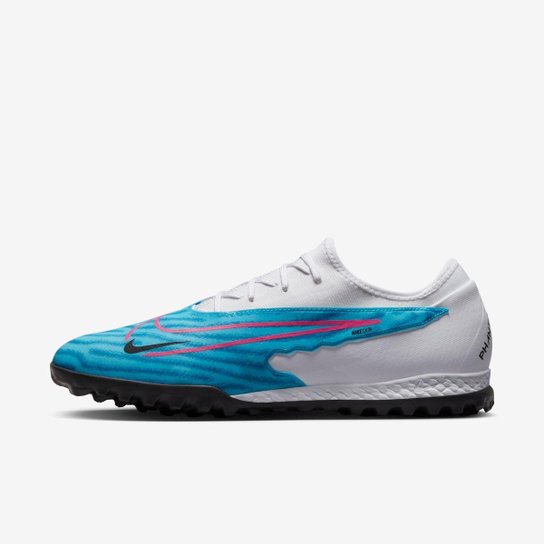 Chuteira Nike React Phantom GX Pro Society - Azul Menor preço em Chuteira Nike React Phantom GX Pro Society - Azul