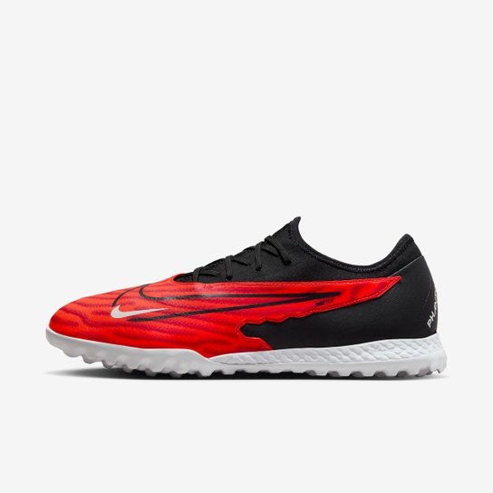 Chuteira Nike React Phantom GX Pro Society - Vermelho Menor preço em Chuteira Nike React Phantom GX Pro Society - Vermelho