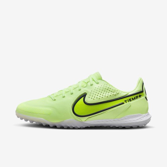 Chuteira Nike React Tiempo Legend 9 Pro Society - Amarelo Menor preço em Chuteira Nike React Tiempo Legend 9 Pro Society - Amarelo