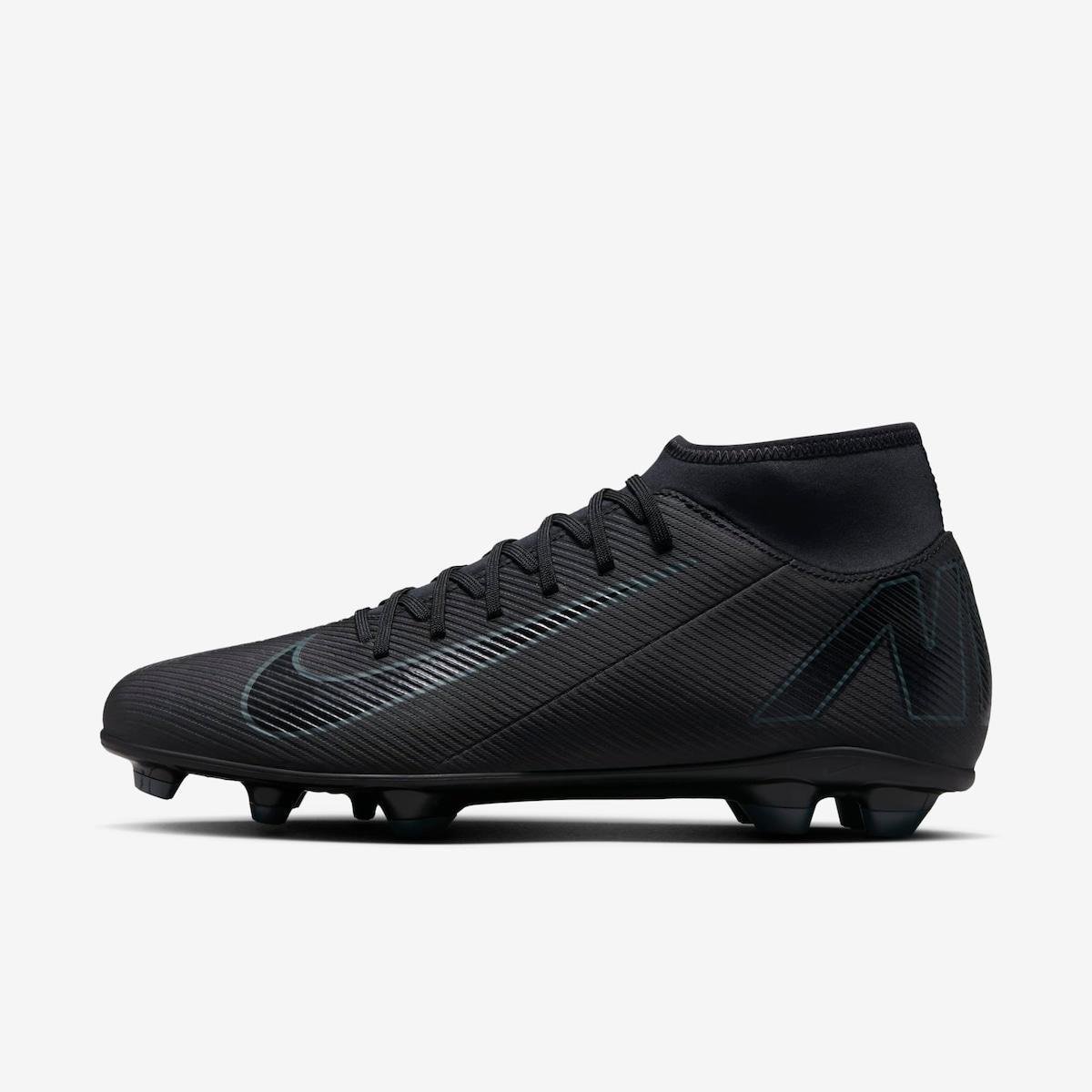 Chuteira Nike Superfly 10 Club Campo Masculina - Preto | Netshoes
