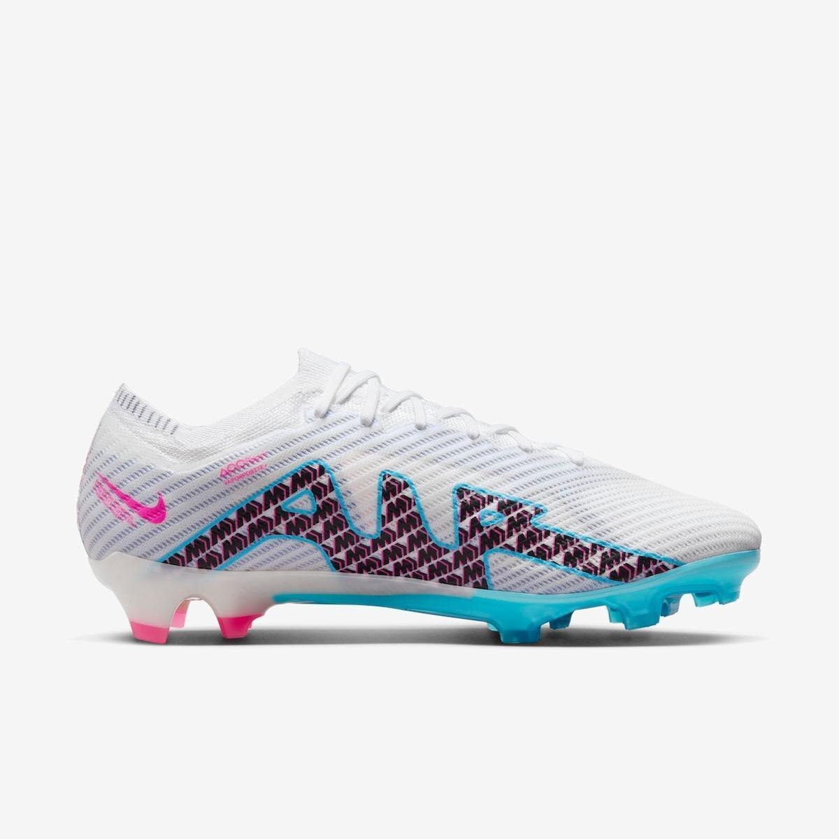 Chuteira Nike Zoom Mercurial Vapor 15 Elite Campo - Branco | Netshoes