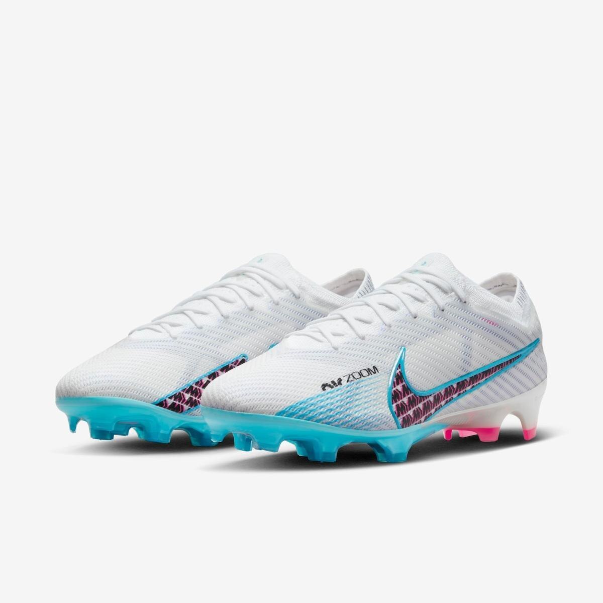 Chuteira Nike Zoom Mercurial Vapor 15 Elite Campo - Branco | Netshoes