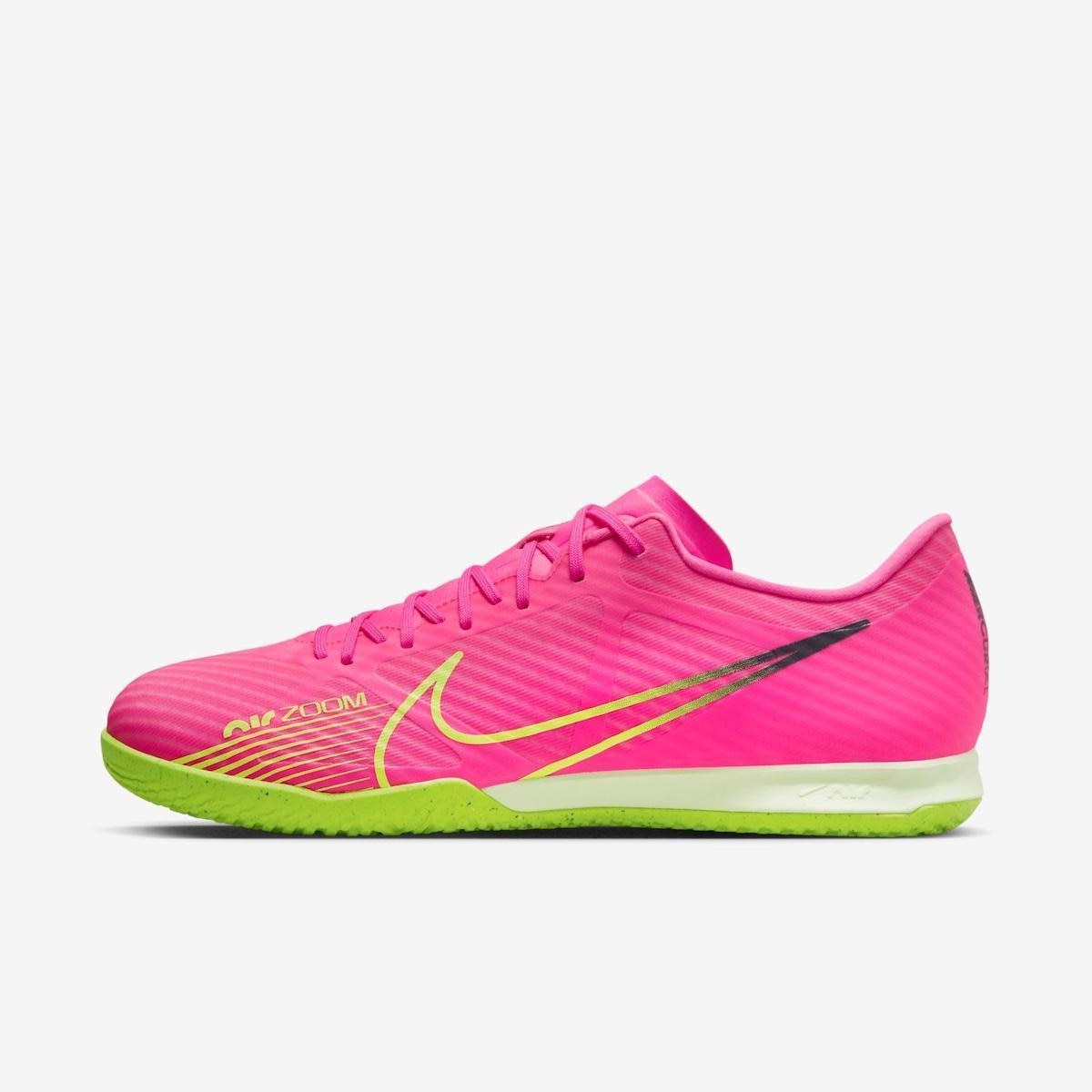 Chuteira Nike Zoom Vapor 15 Academy Futsal - Rosa | Netshoes